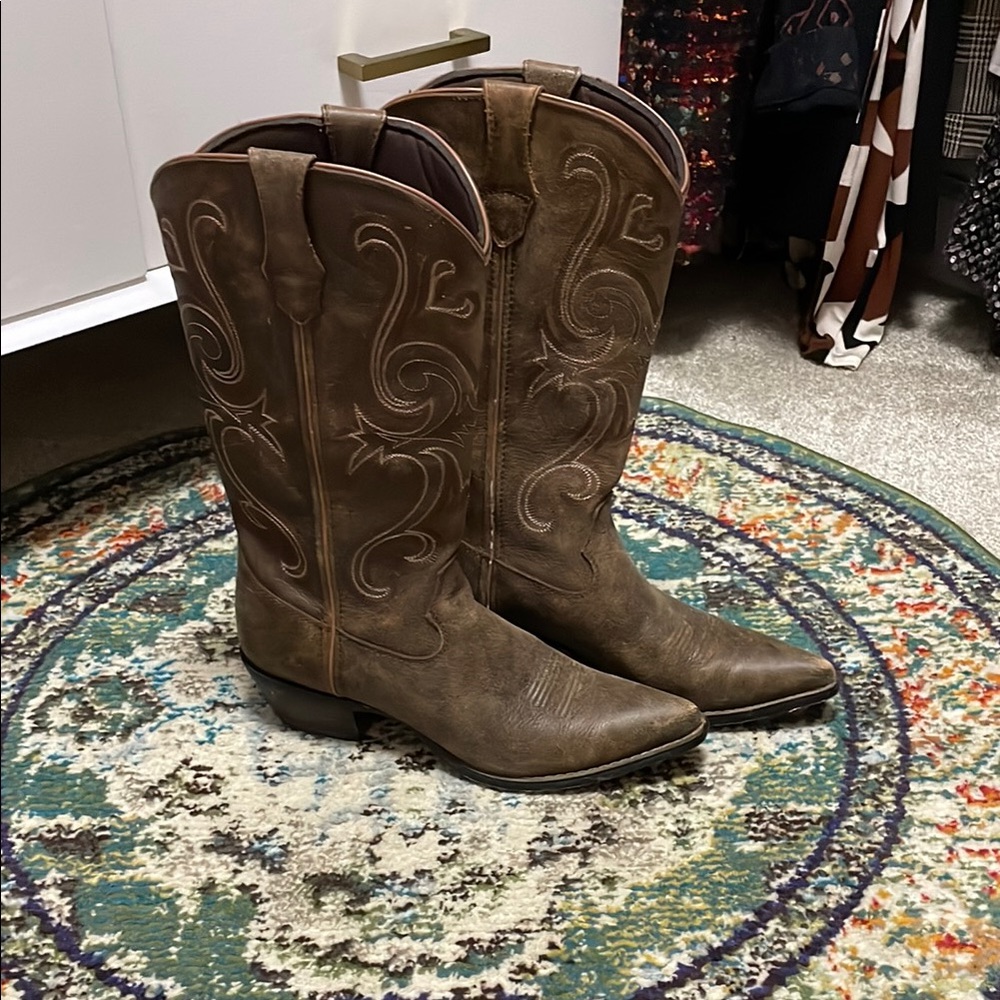 Crush by Durango Brown Women's cowboy boots